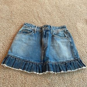 LF / Carmar jean skirt size 26
